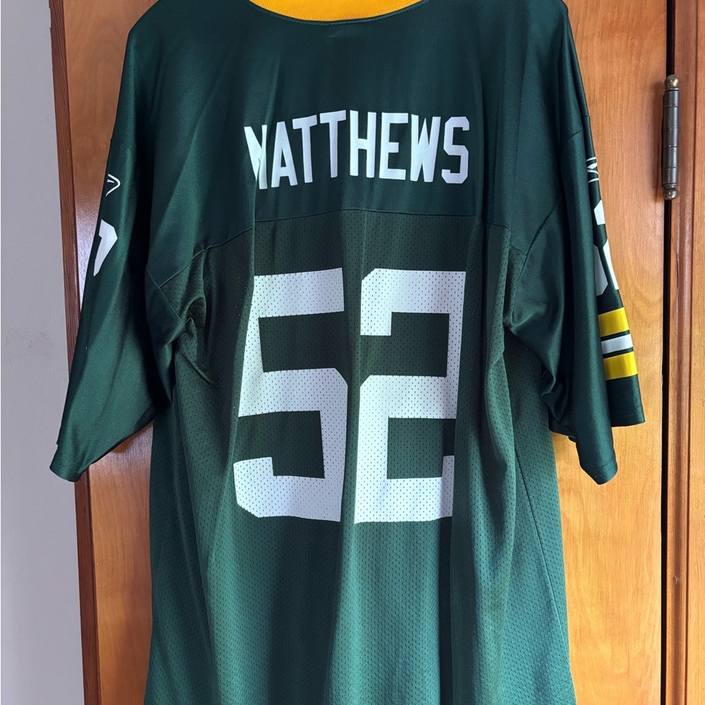 COPY - NFL Green and Yellow Jersey